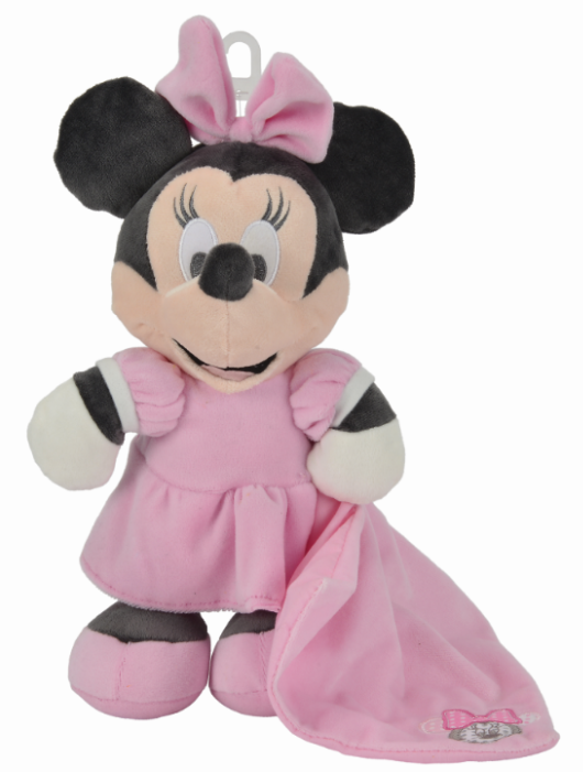  soft toy minnie mouse pink 